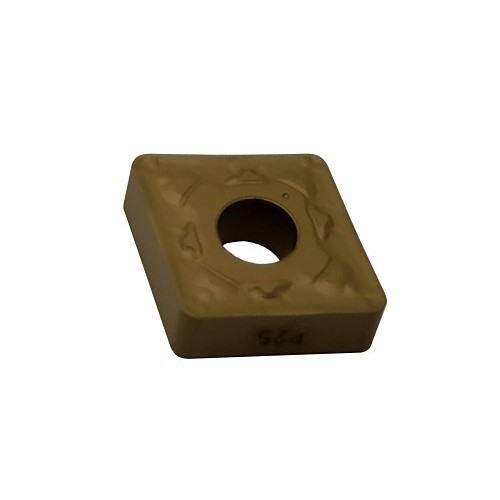 DORIAN® 69314 Turning Insert, SNMG Insert, 432 Insert, Square, Negative Rake, Neutral Cutting, For Use On: Carbon and Alloy Steel, Carbide, Manufacturer's Grade: DPC25UT